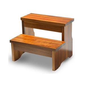 Taburete Clásico de Madera con Excelente Artesanía, Perfecto para Niños y Adultos, Necesidades de Cocina y Acceso a Estantes Altos - Product Image 4