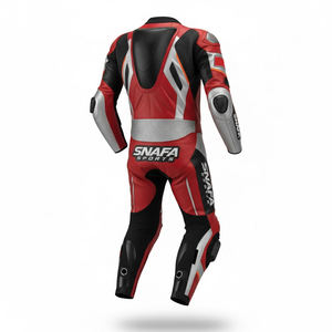 Traje de Motocicleta de Cuero Personalizado, Ignífugo e Impermeable, Ropa Deportiva de Alta Calidad, Ligero - Product Image 2