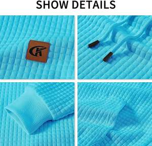 100% Cotton Streetwear Pullover Hoodie Digital <b>Printing</b> Tie-Dye Applique Design Acid Washed Stonewashed Solid Lined Front - Product Image 4