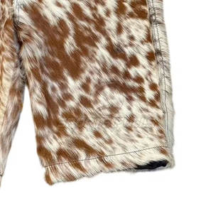 Short décontracté en toile à poils naturels Couleur et texture personnalisées Séchage rapide de qualité supérieure pour vêtements occidentaux - Product Image 4