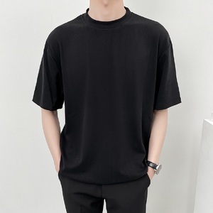Premium Quality Blank Solid Loose <b>Fit</b> Sustainable Durable Custom Logo Gym Sports <b>Muscle</b> <b>Fit</b> Oversize cotton casual Man's <b>T</b> <b>shirt</b> - Product Image 3