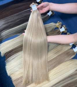 ผมต่อแบบยืดได้สองชั้นอัจฉริยะ100% ต่อผมมนุษย์ผมธรรมชาติรูปแบบคลื่น - Product Image 5