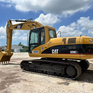 Usado Escavadeiras Caterpillar 320C Original Baixo Preço Escavadeira Hidráulica 20Ton Equipamentos Pesados para Venda - Product Image 2