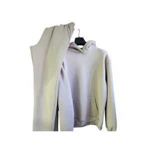 Unisex Hooded Pullover Fleece Jacket <b>Polyester</b>/Cotton Blend Embroidered Eco-Friendly Windproof Breathable Custom Printed Autumn - Product Image 4