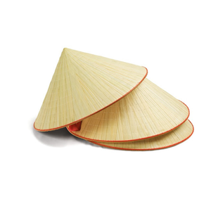 หมวกทรงกรวยทำจากไม้ไผ่เป็นมิตรต่อสิ่งแวดล้อมระบายอากาศได้น้ำหนักเบาเหมาะสำหรับทำสวนและทำกิจกรรมกลางแจ้ง - Product Image 6