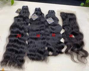 ผมมนุษย์แท้ 100% แบบเป็นมัด  ไม่ผ่านการแปรรูป  แบบเรมี่  จัดเรียงเกล็ดผม  ผมต่อแบบเวฟ  ผมเปรู  ผมเวียดนาม  แบบดับเบิ้ลดรอน - Product Image 5