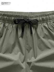 Shorts de sport pour hommes en coton et élasthanne, amples, personnalisés avec logo, pour la course à pied et la salle de sport, respirants, vente en gros - Product Image 5