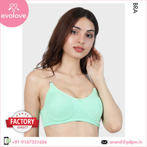 Sujetadores cómodos hechos con material de algodón 100% de uso diario de alta calidad ampliamente vendidos para mujeres y mujeres - Product Image 4