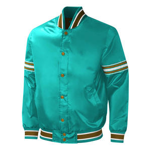 Chaqueta de bombardero de alta calidad de servicio OEM de lujo vendedora caliente hecha a medida para hombres chaqueta universitaria de retales - Product Image 4