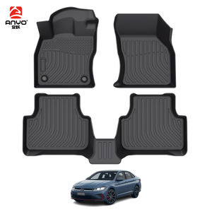 Tappeti personalizzati con vassoio profondo per tutte le stagioni <span class=keywords><strong>Tappetini</strong></span> per auto 3D Tpe per 2019 2025 <span class=keywords><strong>Volkswagen</strong></span> VW Vento / Jetta GLI tappetino per bagagliaio auto - Product Image 2