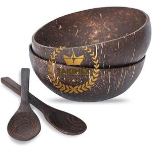 ช้อนไม้มะพร้าวเคลือบเงาธรรมชาติเป็นมิตรต่อสิ่งแวดล้อมเทียนสำหรับงานปาร์ตี้ราคาโรงงาน - Product Image 3