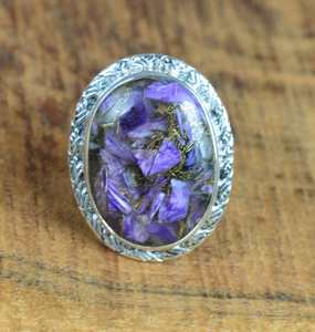 ARTS JEWELS Anillo de Plata de Ley 925 con Turquesa Engastada en Bisel, Chapado en Oro Rosa, Hecho a Mano, con Piedras Preciosas, Elegante Regalo para Mujer, Boda, Fiesta - Product Image 2