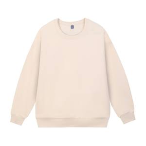 Sweat-shirt à col rond uni de qualité supérieure, en molleton doux en coton, sweat-shirt personnalisé OEM pour l'impression, vêtement décontracté pour tous les jours - Product Image 5