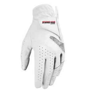 Custom Logo Printed Anti-Slip Golf Glove Cabretta Leather Sheep Skin White Left <b>Hand</b> <b>Weight</b> Material Sports Custom Size Colour - Product Image 2