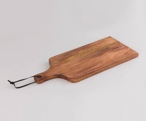 Planche à fromage élégante en bois utilisée pour la maison ustensiles de cuisine hôtel & Restaurant plateau à découper en forme de planche à découper en bois de couleur marron - Product Image 2
