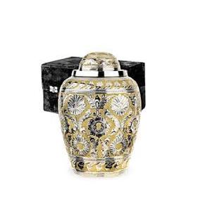 Urna de cremación lujosa de alta tendencia, suministros de urna funeraria de lujo de estilo americano para cenizas humanas, forma de tamaño personalizado - Product Image 6