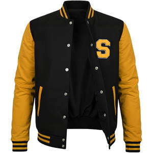 Custom Vintage Patch Varsity <b>Jacket</b> Winter Leather Sleeves School College Baseball Streetwear Letterman Varsity <b>Jacket</b> for Men - Product Image 5