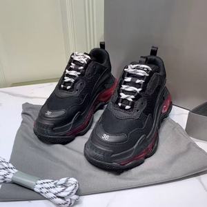 Zapatillas Casuales de Diseñador de Alta Gama con Plataforma y Rayas Rojas, Zapatillas Balenciaga de Alta Calidad y Lujo para Caminar - Product Image 3