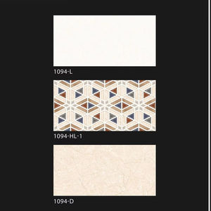 กระเบื้องเซรามิกเคลือบเงามันวาวขนาด300X600ดีไซน์ทันสมัยสำหรับห้องน้ำเนื้อแข็งสำหรับใช้ในอพาร์ทเม้นท์ - Product Image 1