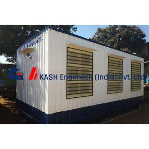 Cabina de Oficina Prefabricada Modular Portátil, Diseño Moderno, Garantía de 5 Años, Solución Total para Proyectos de Construcción de Edificios de Oficinas - Product Image 1