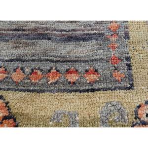 Alfombras de Lana Anudadas a Mano Nuray, Diseño Rectangular con Medallón Rojo Naranja y Patrones Abstractos para el Hogar, para Sala de Estar y Dormitorio, 9x12, Pae-2967 - Product Image 3