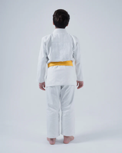 Kimono de Jiu Jitsu BJJ 100% Algodón, 460 Gsm, Tejido Pearl Weave Elástico, Uniforme de Competición de Artes Marciales con Logotipo Frontal - Product Image 3