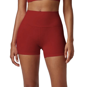 2025 femmes sport respirant Polyester/coton taille élastique Shorts de sport séchage rapide vêtements de sport Fitness entraînement Yoga Shorts - Product Image 5