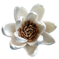 Fleurs en bois Sola faites à la main pour mariage et décoration de fête à la maison Fleurs artificielles pour la célébration de la fête des mères