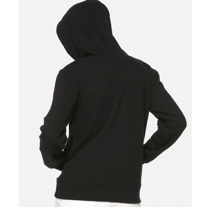 Sudadera con capucha de lana de algodón para mujer, para otoño e invierno, deportes, gimnasio, entrenamiento, cuello con capucha y logotipo frontal para niñas - Product Image 3