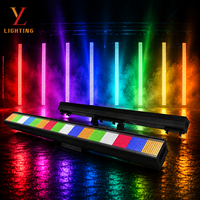 Barre lumineuse LED matricielle étanche IP65 210W 1296 LED RGBW 4-en-1 216 segments, projecteur mural DMX pour événements extérieurs et spectacles