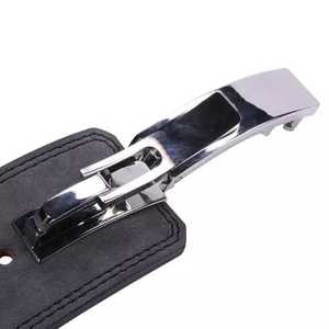 Ceinture d'haltérophilie, Fitness, musculation, cuir de vache, gym, ceinture d'entraînement de taille pour hommes, levier 13mm, ceinture d'haltérophilie en cuir - Product Image 4