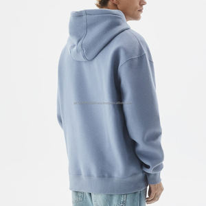 Sweat-shirt pour homme de luxe personnalisé, impression de logo en relief, streetwear surdimensionné, coupe ample, sweat-shirt à capuche pour homme - Product Image 5