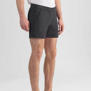 Shorts de bain décontractés pour hommes en gros, séchage rapide, respirant, anti-plis, écologiques, 100% polyester, toile, taille mi-haute - Product Image 4