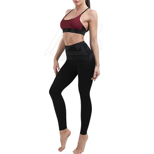 Conjunto de yoga personalizado con MOQ bajo para mujer, ropa deportiva ajustada de alta calidad, conjunto de yoga para mujer. - Product Image 2
