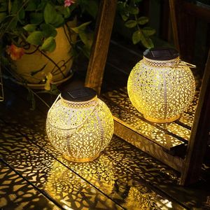 IMAGINE AMBIANCE <b>TEALIGHT</b> Beautiful Handmade Metal Christmas Party & Garden Floor Hanging Candle Lantern - Product Image 5