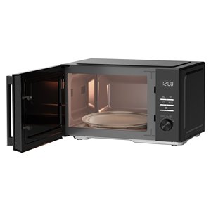 Horno Microondas Negro con Grill de 900W y 24 Litros de Capacidad, Modelo MGF24310B - Product Image 3