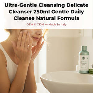 Nettoyant visage pour hommes # # # # Ultra-doux # # # # 250 ml # # # # Formule naturelle # # # # RedMoringa # # # # Nettoyage quotidien # # # # OEM Marque Privée Italie - Product Image 2