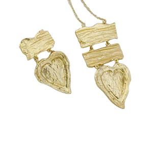 Collar chapado en oro antiguo Ropa de mujer Aspecto tradicional Latón Capa India Oro elegante Producto Premium hecho a mano - Product Image 1