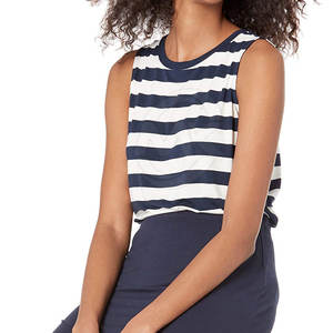 Camiseta sin mangas elegante para mujer de alta calidad y diseño único para ropa informal transpirable y venta en línea - Product Image 4