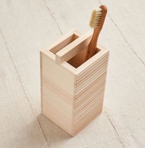 Organizador de Madera para Cepillos de Dientes y Pasta Dental, Venta al por Mayor de Fábrica, Soporte de Madera para Pasta Dental - Product Image 6