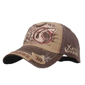 ผู้หญิงผู้ชายกลางแจ้งผ้าฝ้ายหมวกปรับสําหรับฤดูร้อนหมวกชาย 2021 ใหม่คุณภาพสูงปักUnisexตกปลาเบสบอลหมวก - Product Image 1