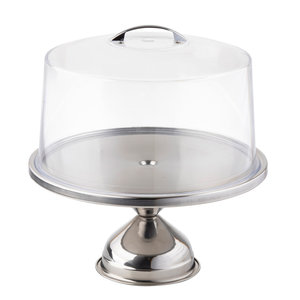Support à gâteau moderne en aluminium à 3 niveaux Design élégant pour les mariages et les fêtes Outils de gâteau de mariage pour les cupcakes et les desserts de qualité pour l'exportation - Product Image 5