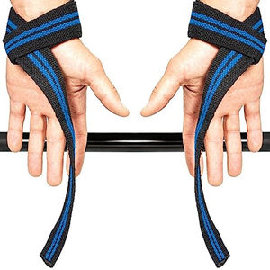 Best Selling Lifting Straps <b>for</b> Weightlifting Deadlift Powerlifting <b>Gym</b> Workout <b>Wrist</b> Wraps - Product Image 3