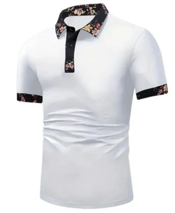 Polos con logotipo personalizado en color decente con cuello elegante Material de manga corta de poliéster y LICRA Polo deportivo de Pk - Product Image 3