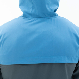 Personalizado Reflectante Logo 90% Poliéster 10% Spandex Color Block Regular Fit Peso Ligero Cremallera Chándal Hombres - Product Image 6