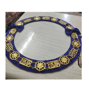 Collier Rose-Croix maçonnique. Régalias de chapitre maçonnique. Insignes de 18e grade. Colliers Premium Rose Croix par la collection Freemason - Product Image 5