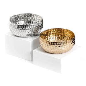 Juego de Dos Tazones Decorativos para Chocolate, Diseño Martillado, Tazón para Dulces de Diseño, Tamaño Personalizado, Nuevo y Elegante Tazón para Chocolate de Lujo - Product Image 3