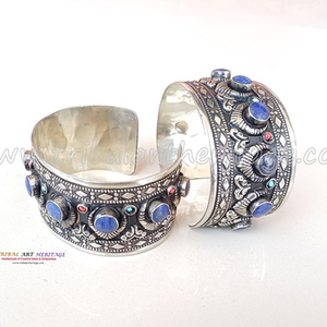 New Arrival Kuchi Bangles Handmade with Beads Tribal <b>Jewelry</b> Popular Among Bohemian Fashion Lovers - Product Image 3