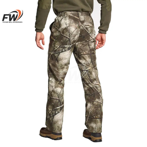 Pantalon de travail cargo tactique camouflage de haute qualité, coupe droite, double genouillère, pour charpentier - Product Image 3