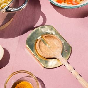 ที่วางช้อนหินอ่อนสำหรับห้องครัวที่วางช้อนโลหะสำหรับไม้พายช้อนที่คีบ - Product Image 3